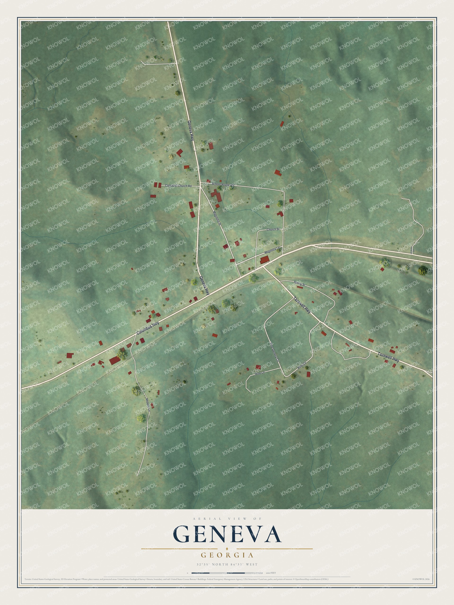 Watermarked full-map preview of Geneva, Georgia