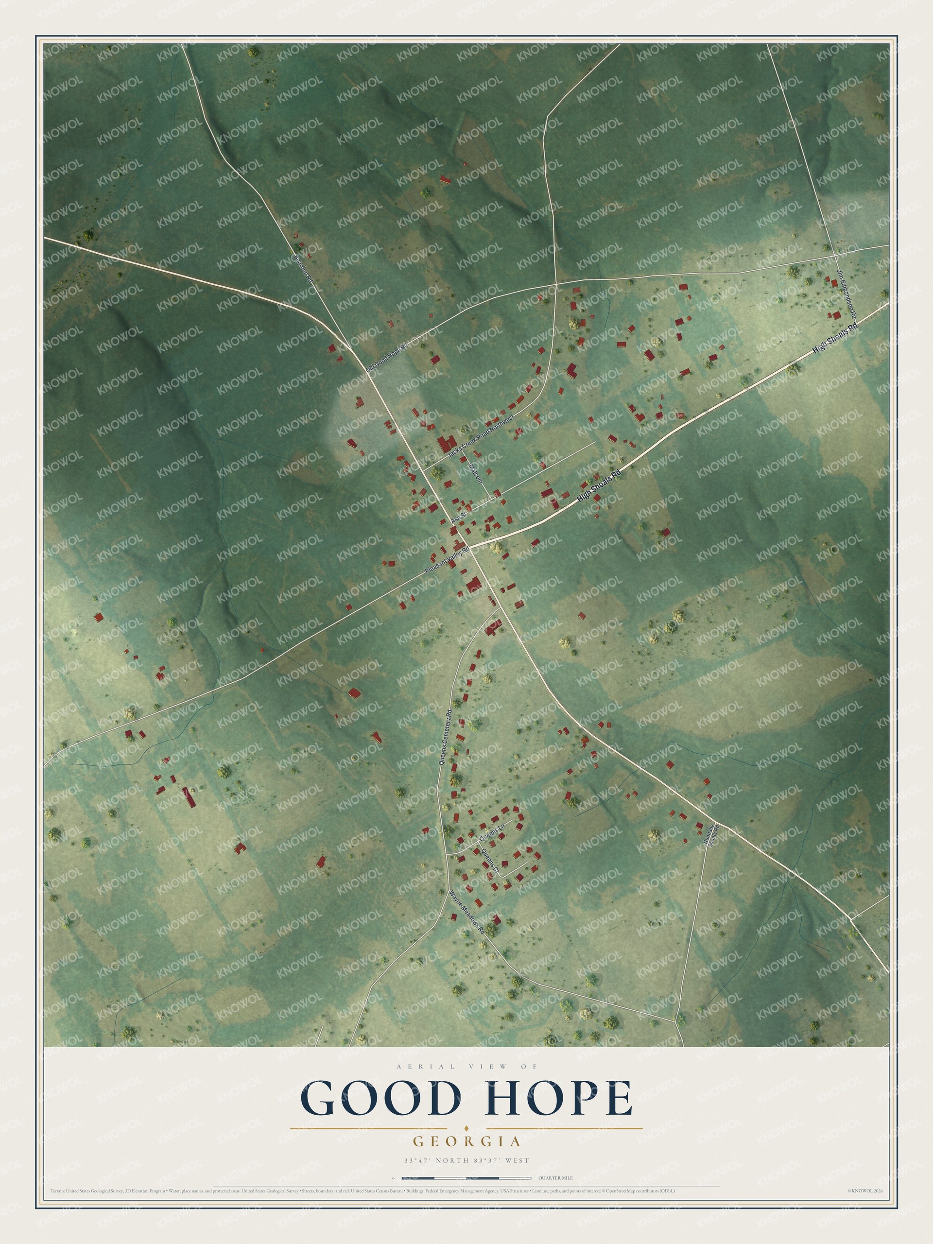 Watermarked full-map preview of Good Hope, Georgia