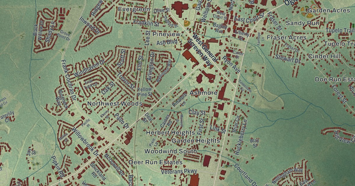 Hinesville, Georgia: Home, Street by Street