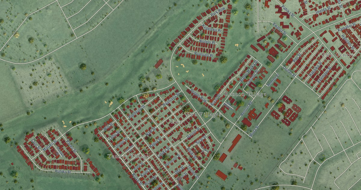 Map of Ewa Villages, Hawaii in 2026