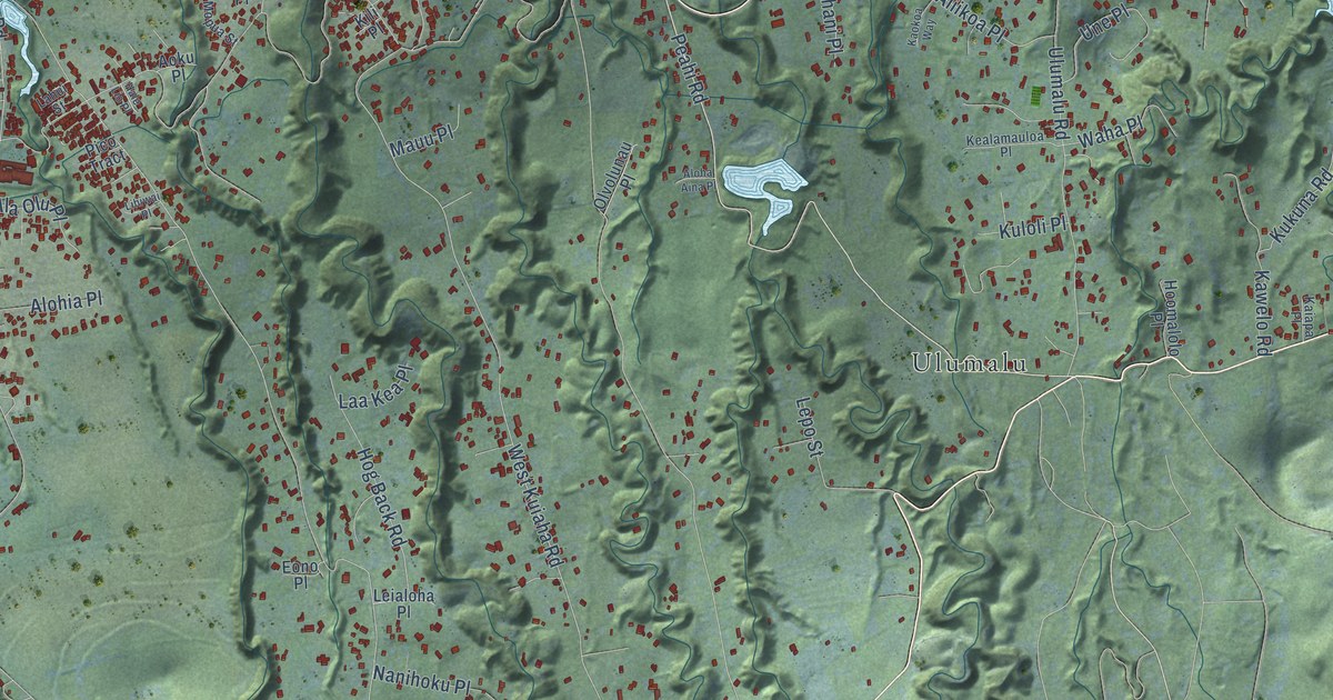 Map of Haiku-Pauwela, Hawaii in 2026