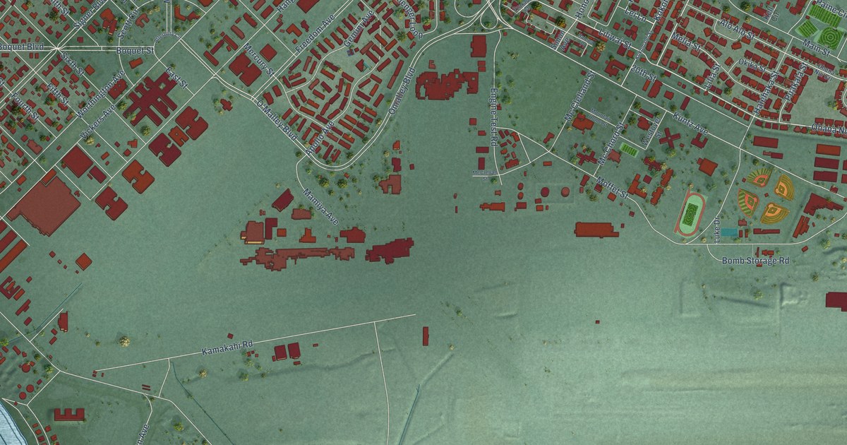 Map of Hickam Housing, Hawaii in 2026