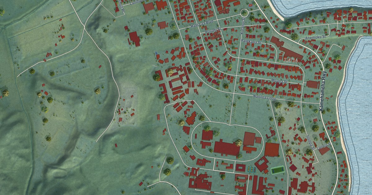 Map of Laie, Hawaii in 2026