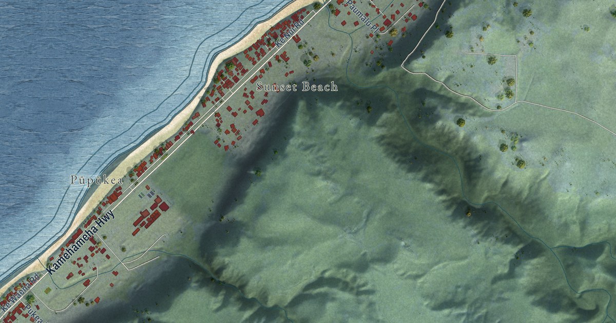 Map of Pupukea, Hawaii in 2026