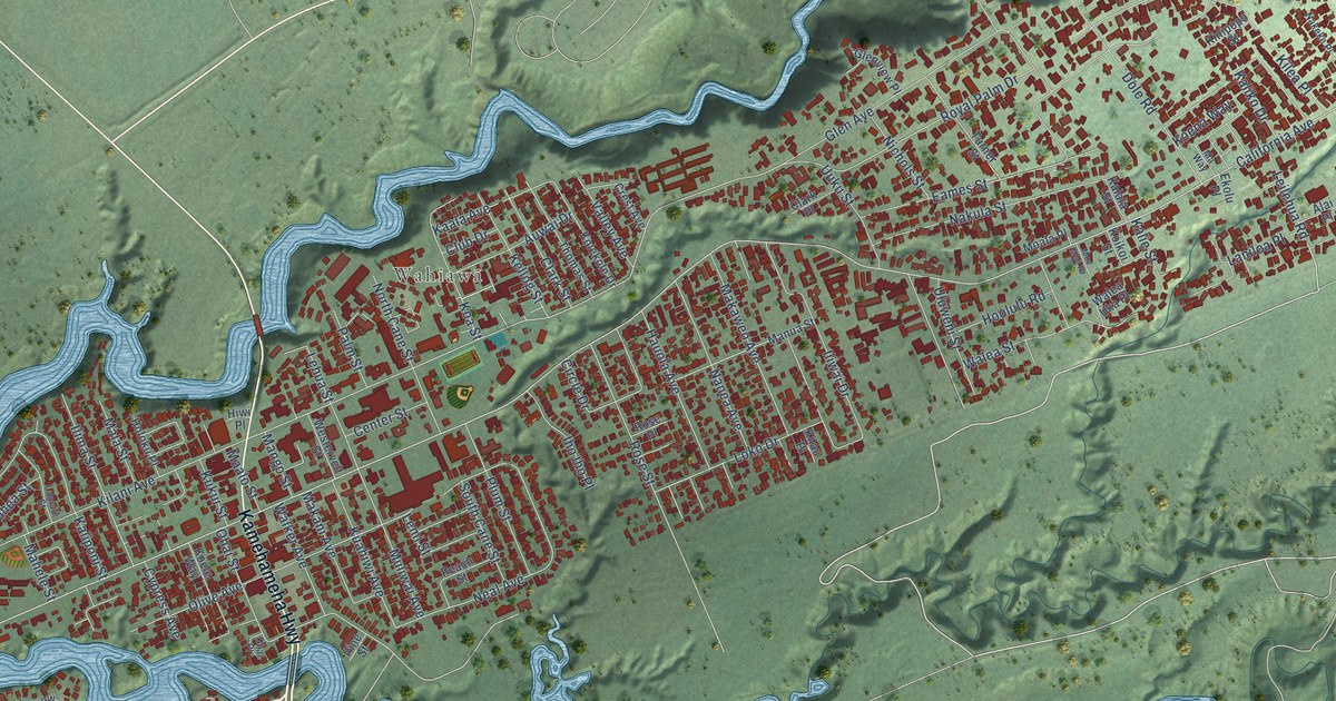 Map of Wahiawa, Hawaii in 2026