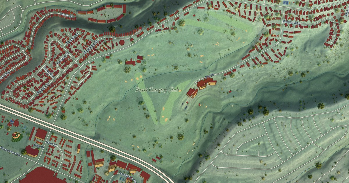 Map of Waimalu, Hawaii in 2026