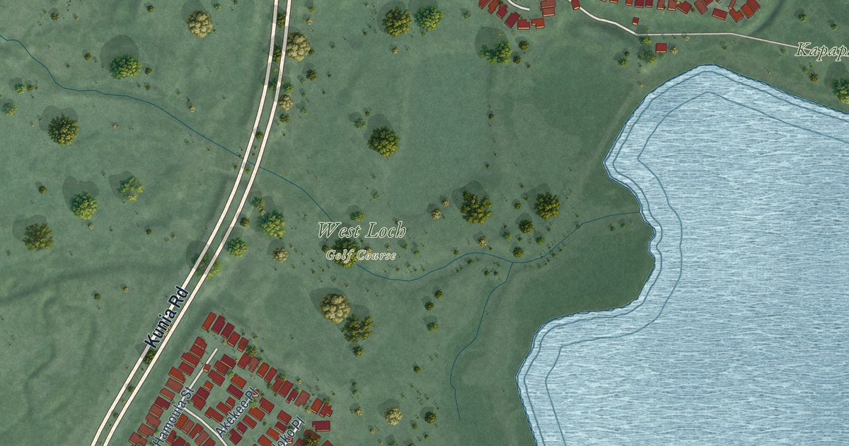 Map of West Loch Estate, Hawaii in 2026