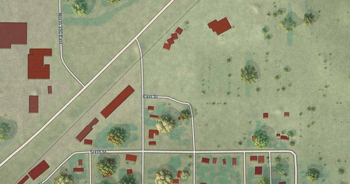 Map of Acequia, Idaho in 2026