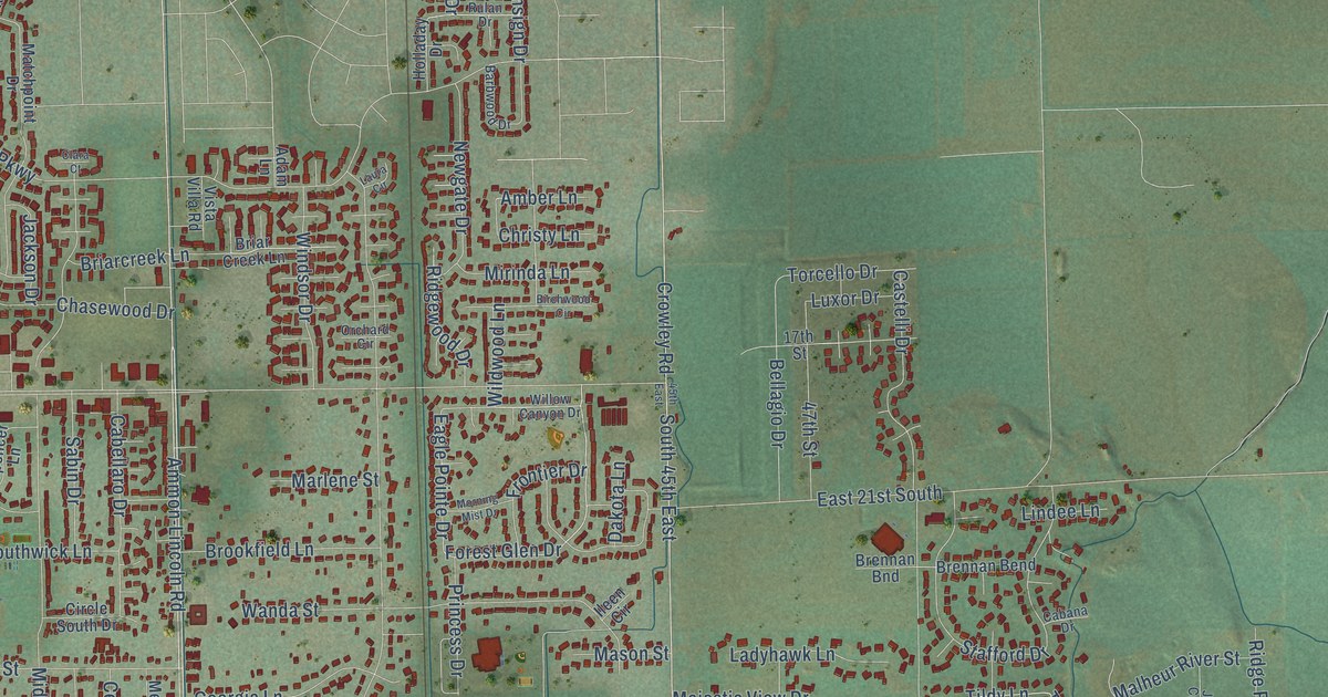 Map of Ammon, Idaho in 2026