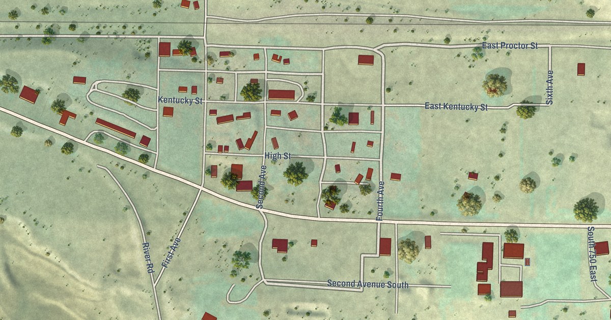 Map of Bliss, Idaho in 2026