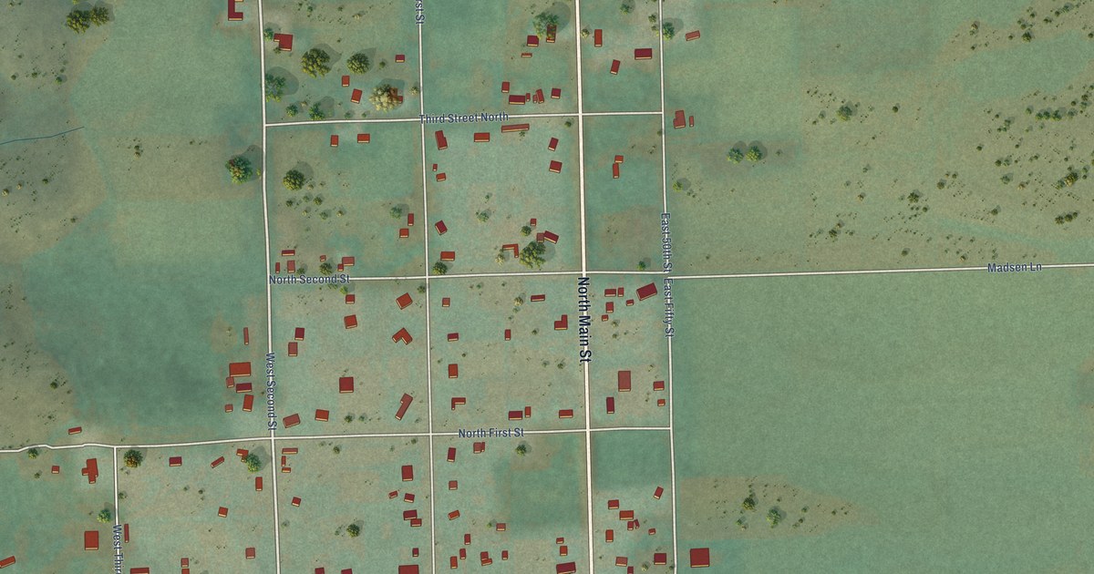 Map of Bloomington, Idaho in 2026