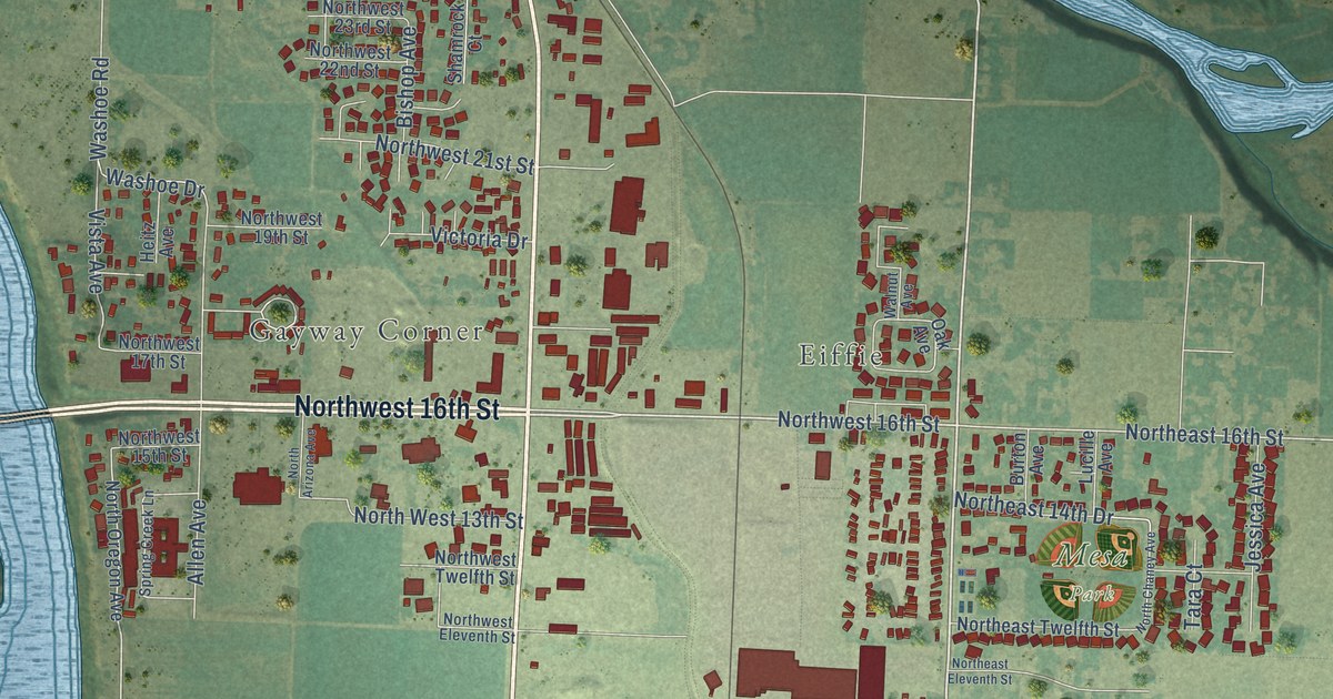 Map of Fruitland, Idaho in 2026