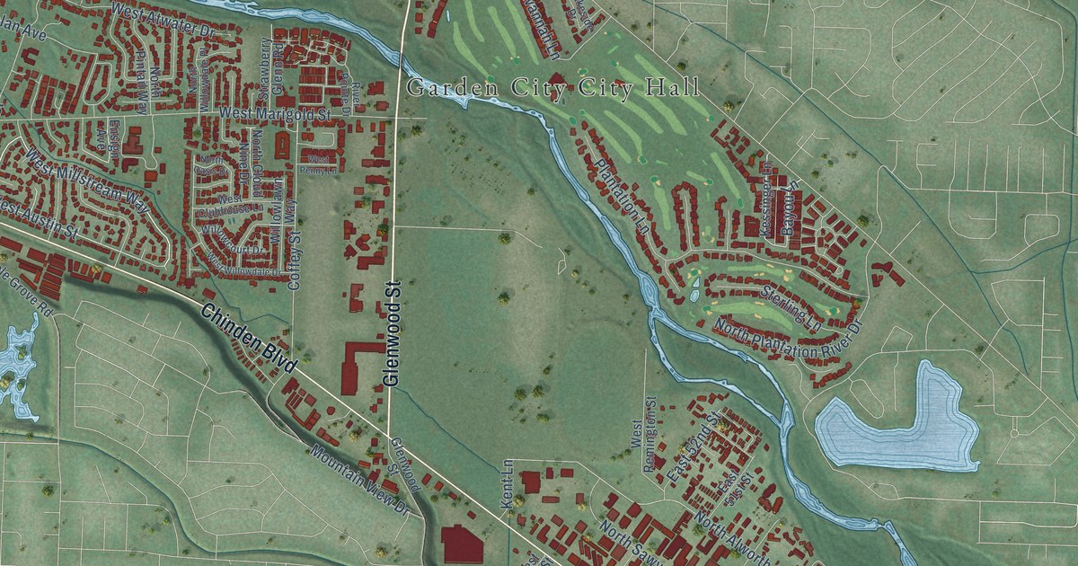 Map of Garden City, Idaho in 2026