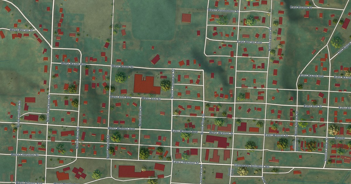 Map of Genesee, Idaho in 2026