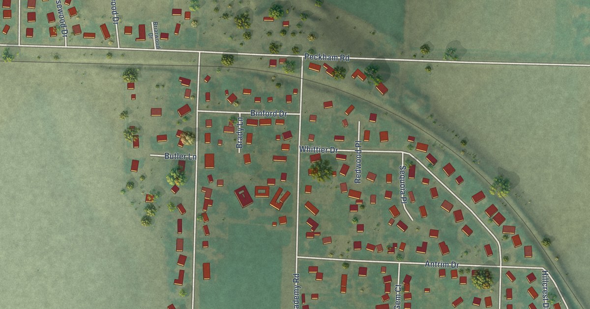 Map of Greenleaf, Idaho in 2026
