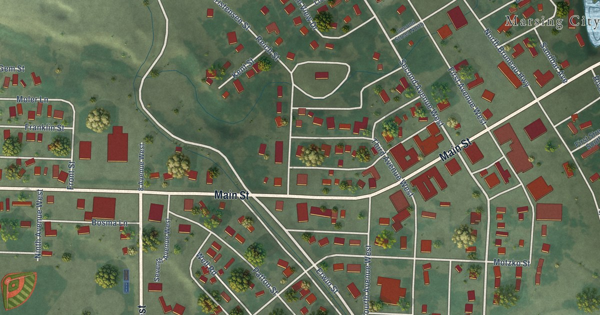 Map of Marsing, Idaho in 2026