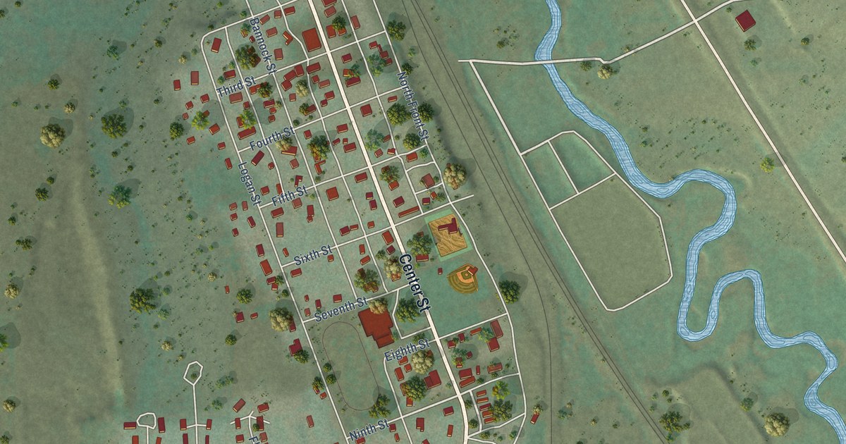 Map of McCammon, Idaho in 2026