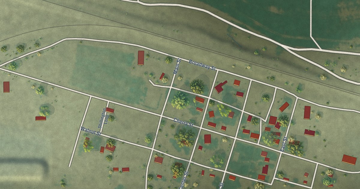 Map of Minidoka, Idaho in 2026