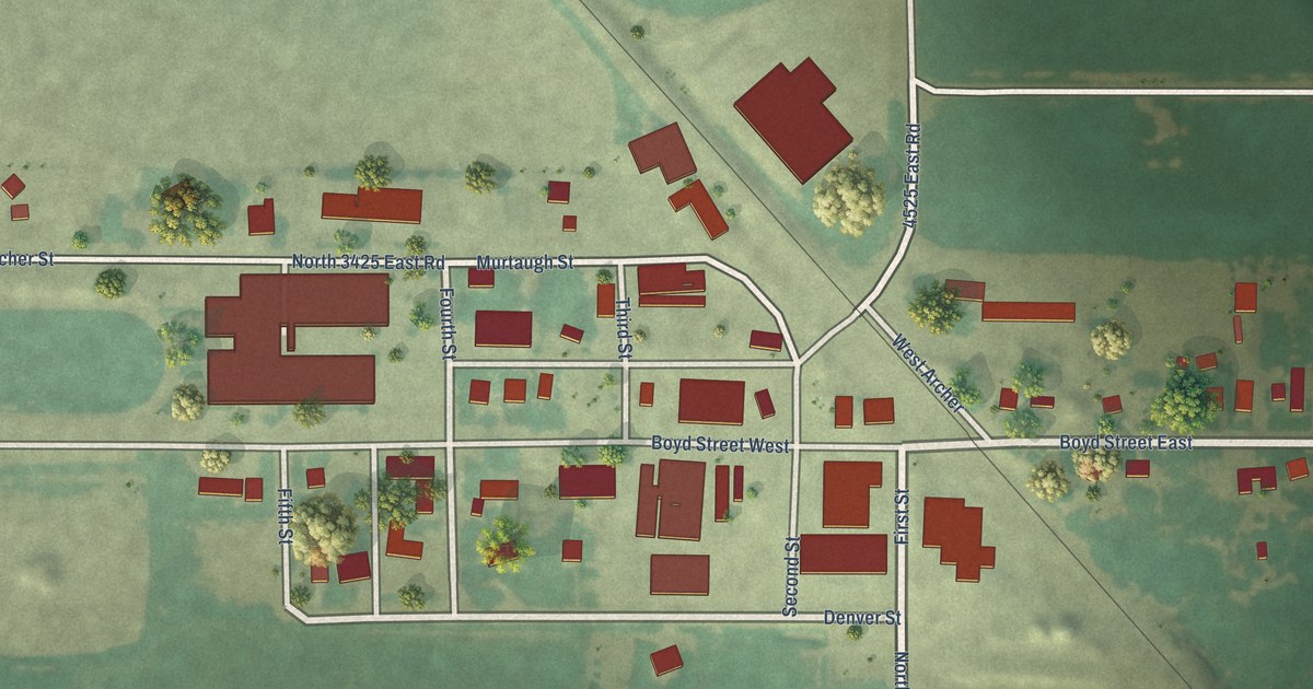 Map of Murtaugh, Idaho in 2026