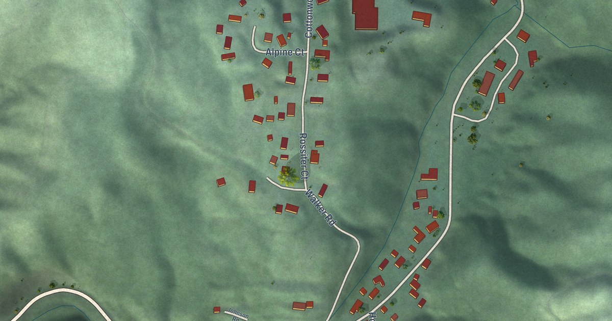 Map of Pierce, Idaho in 2026