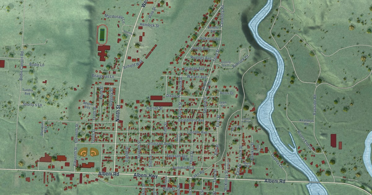 Map of Priest River, Idaho in 2026