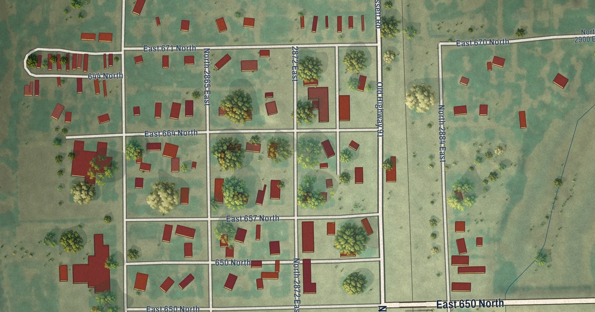 Map of Roberts, Idaho in 2026