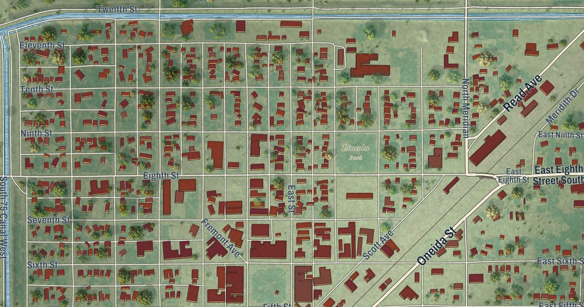 Map of Rupert, Idaho in 2026