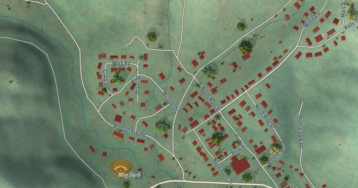 Map of Troy, Idaho in 2026