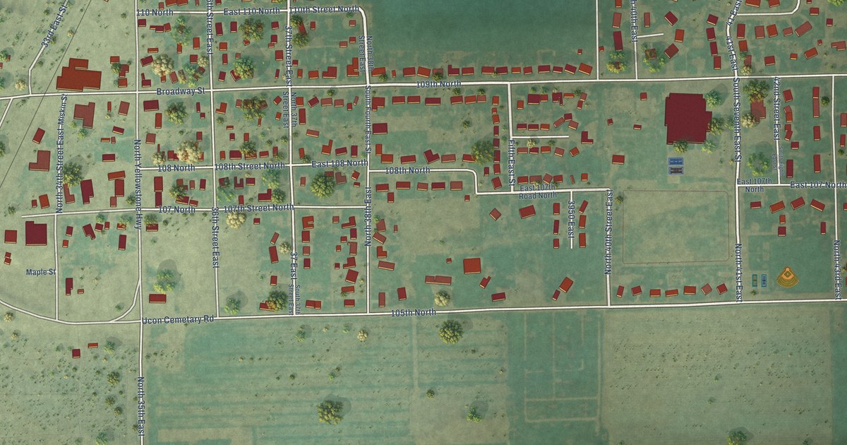 Map of Ucon, Idaho in 2026
