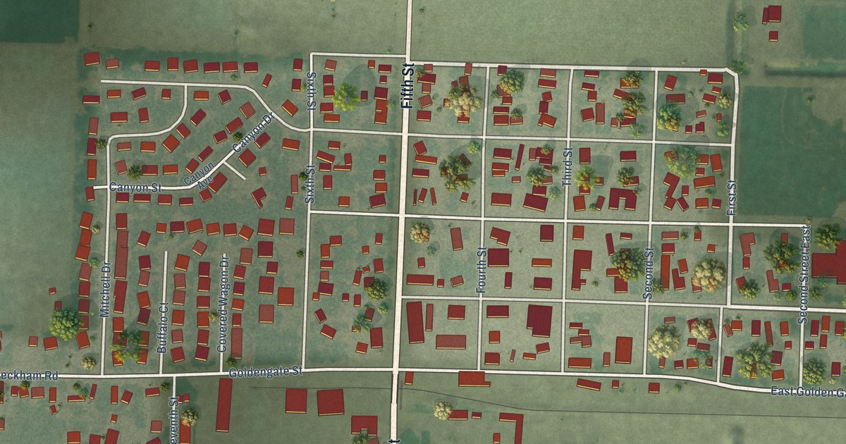 Map of Wilder, Idaho in 2026