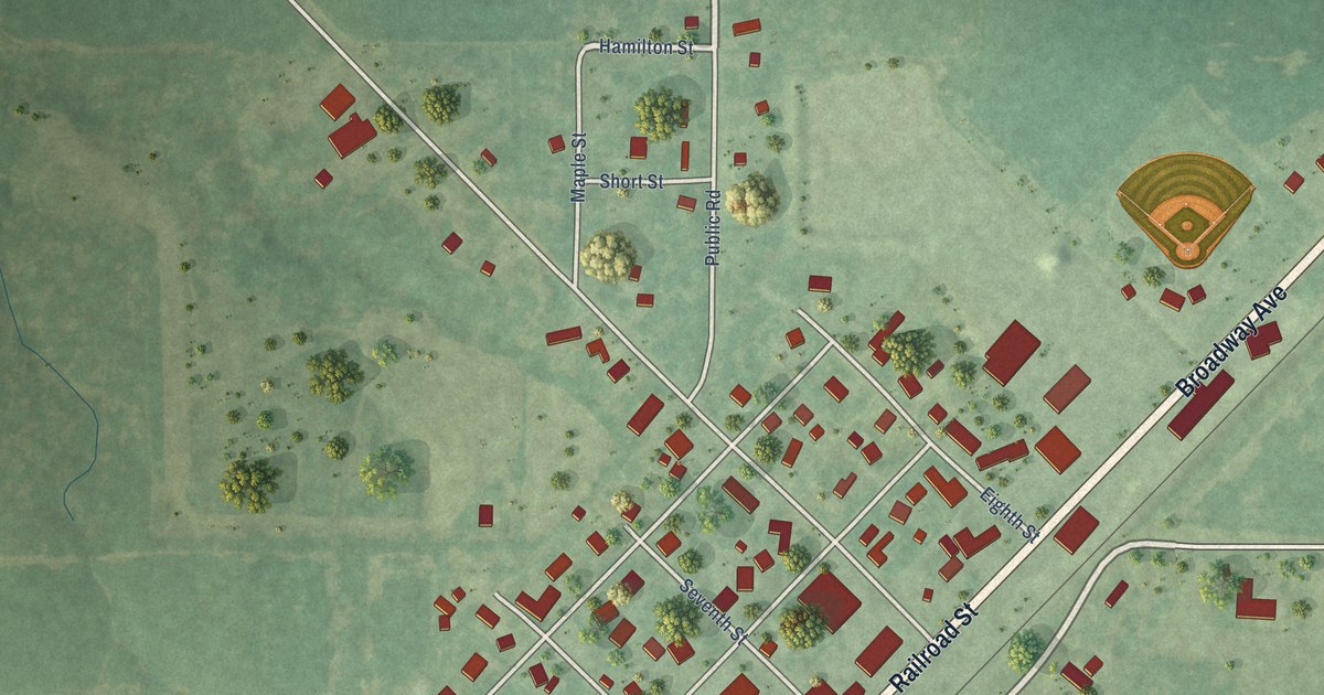 Map of Alma, Illinois in 2026
