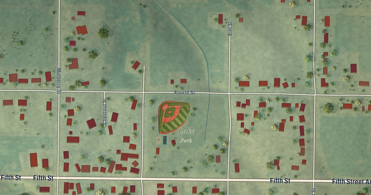Map of Andover, Illinois in 2026