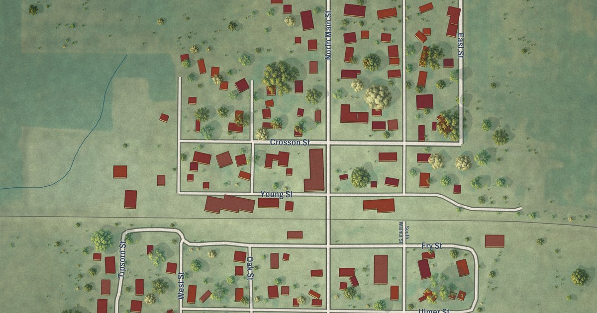 Map of Arrowsmith, Illinois in 2026