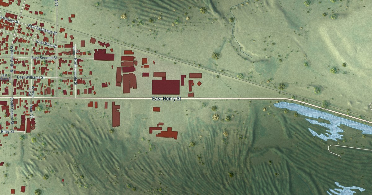 Map of Atkinson, Illinois in 2026