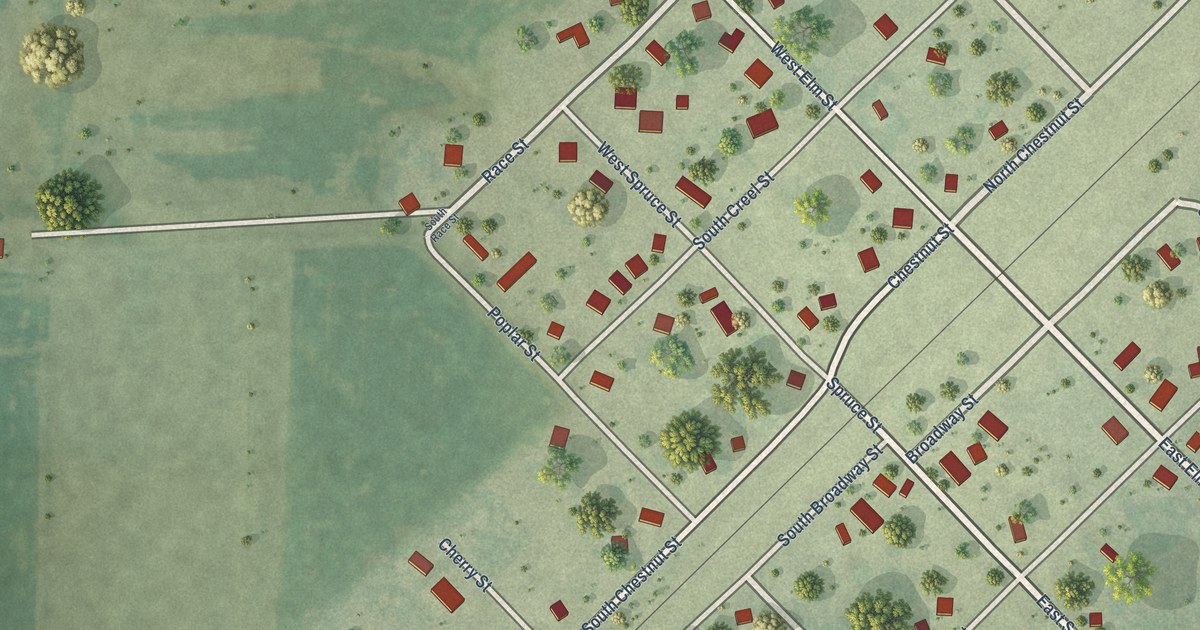 Map of Bardolph, Illinois in 2026