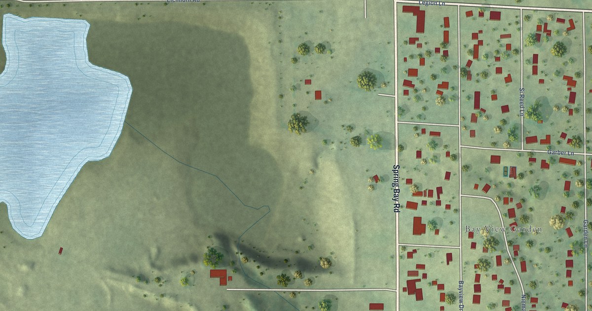 Map of Bay View Gardens, Illinois in 2026