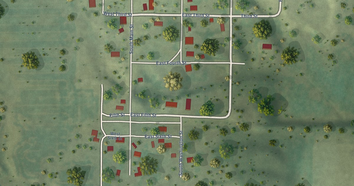 Map of Bingham, Illinois in 2026