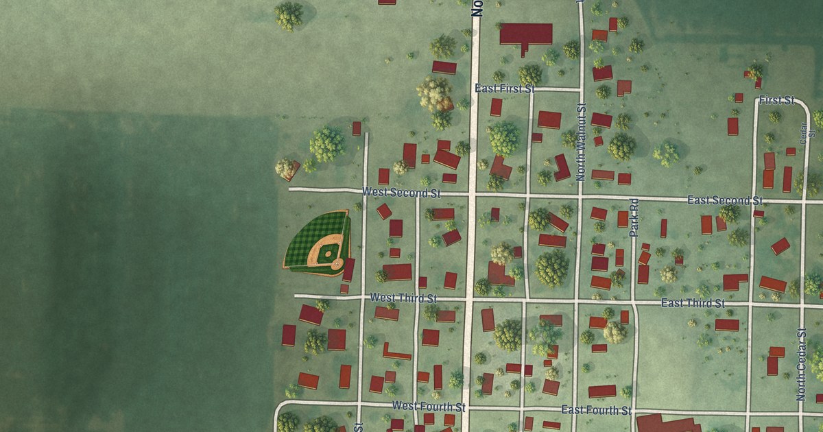 Map of Bowen, Illinois in 2026