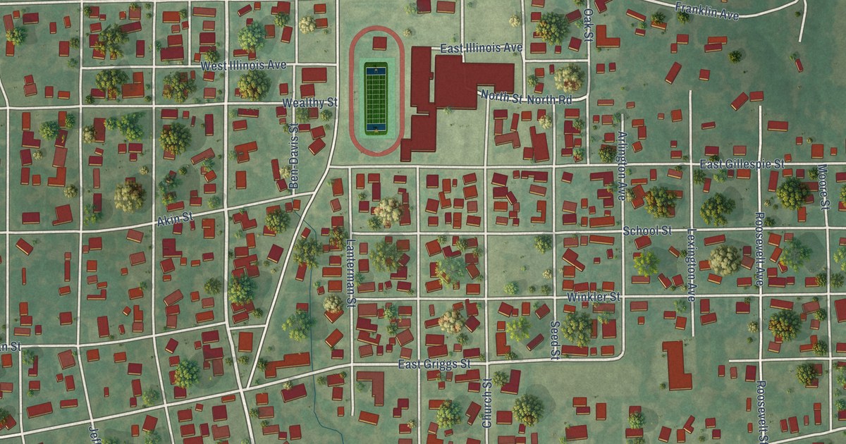 Map of Bridgeport, Illinois in 2026