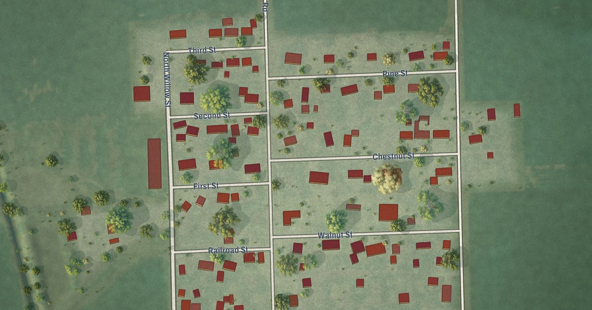 Map of Buckingham, Illinois in 2026