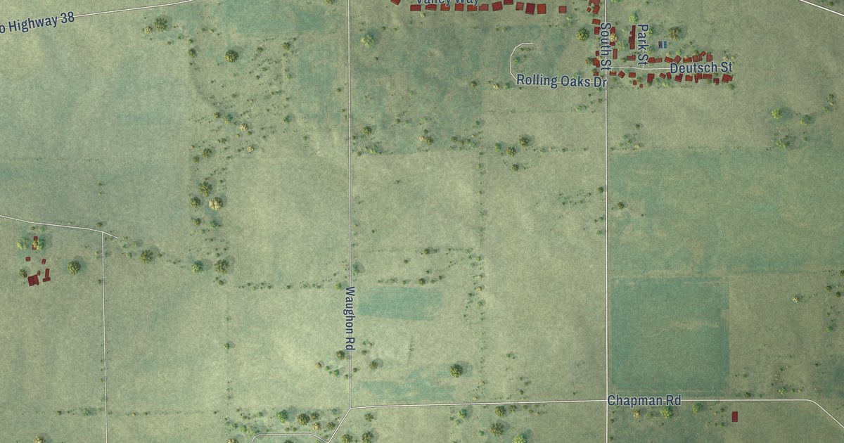 Map of Burlington, Illinois in 2026