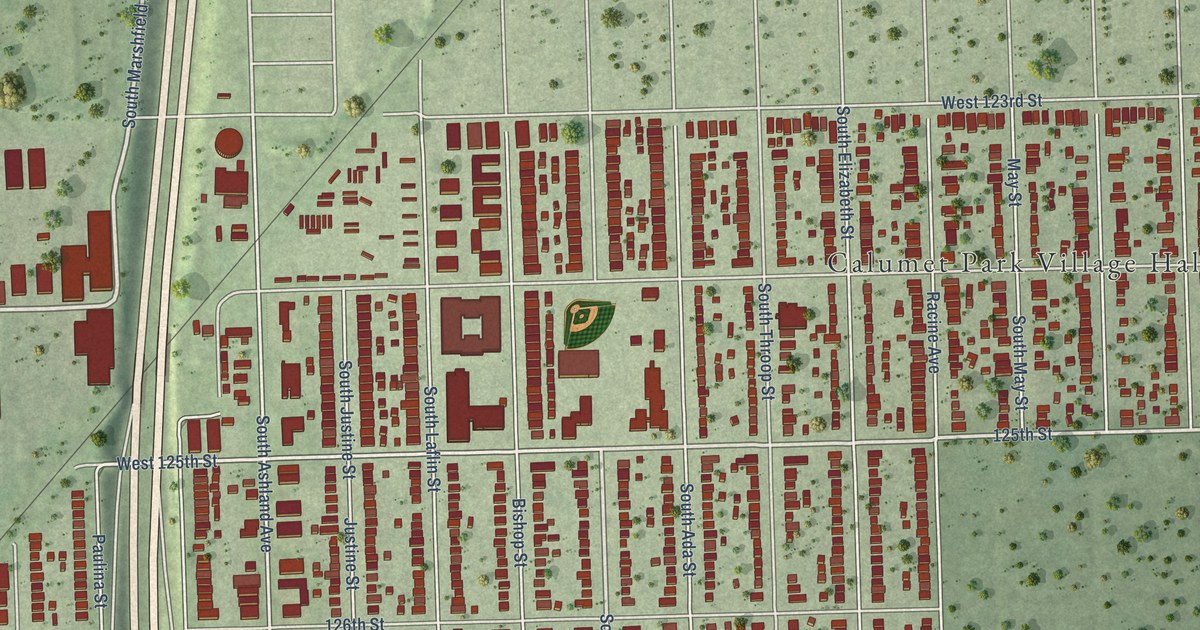 Map of Calumet Park, Illinois in 2026