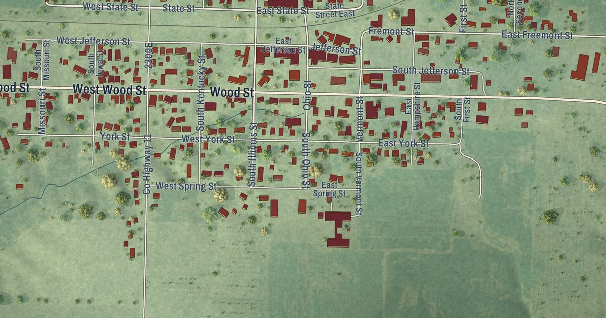 Map of Camp Point, Illinois in 2026
