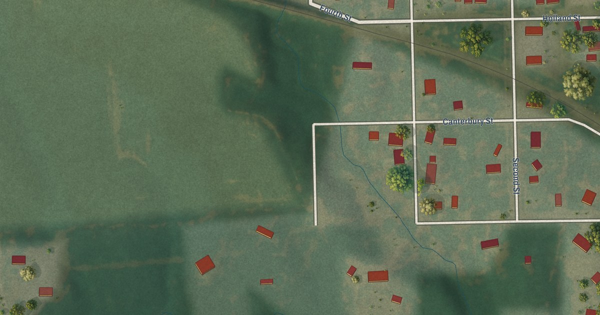 Map of Cantrall, Illinois in 2026