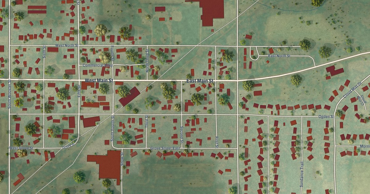 Map of Capron, Illinois in 2026