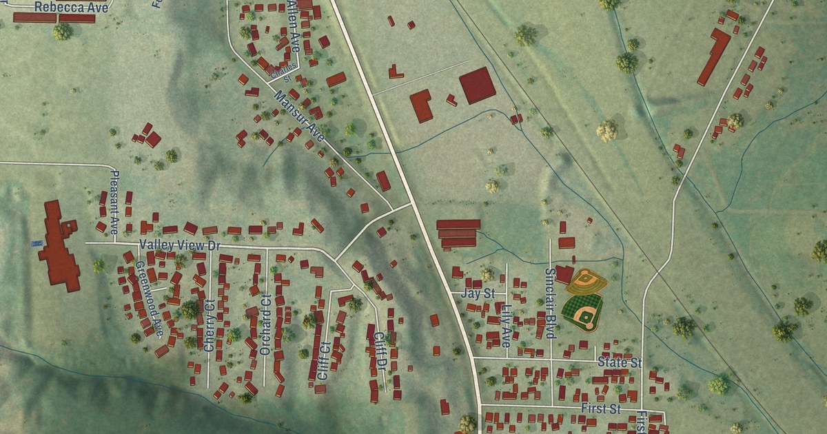 Map of Carbon Cliff, Illinois in 2026