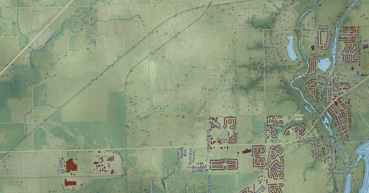 Map of Channahon, Illinois in 2026