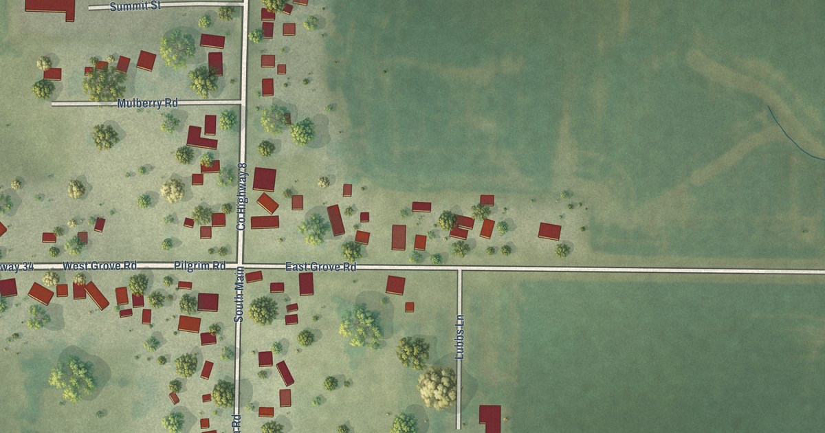 Map of Coleta, Illinois in 2026