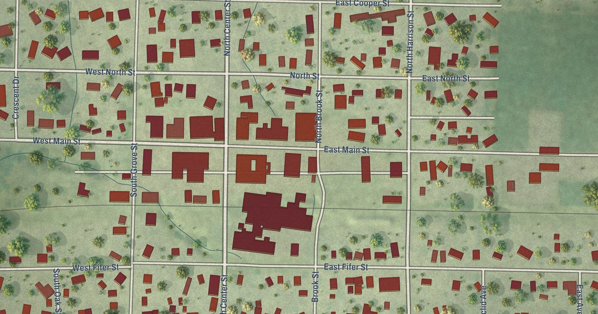 Map of Colfax, Illinois in 2026