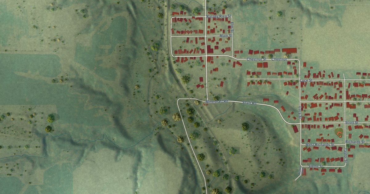 Map of Dalzell, Illinois in 2026